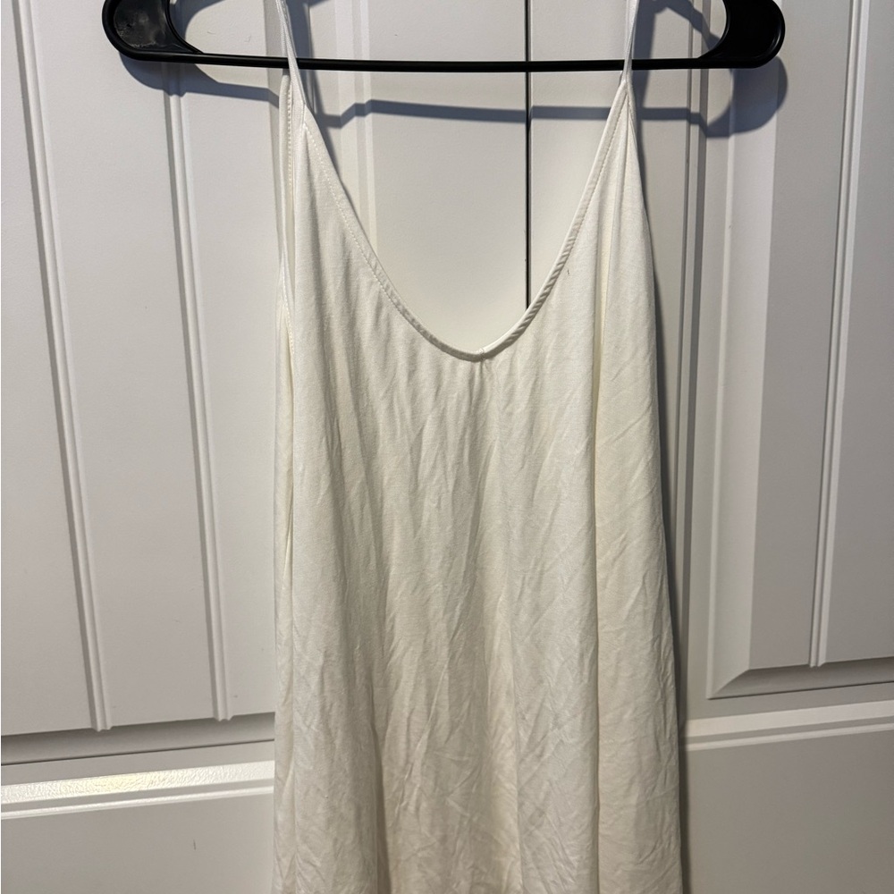 Elegant White Women's Tank Top